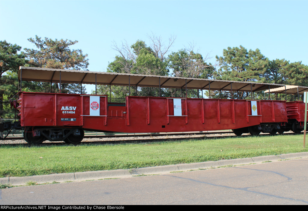 Abilene & Smoky Valley repainted gondola 